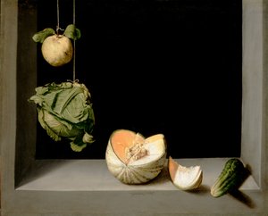 Quince, Cabbage, Melon, and Cucumber, c.1602